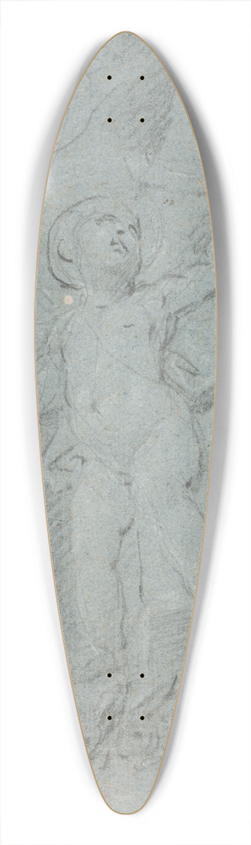 Hendrik Krock - Amorin, legende med dyr 39.3 inch art pintail longboard deck