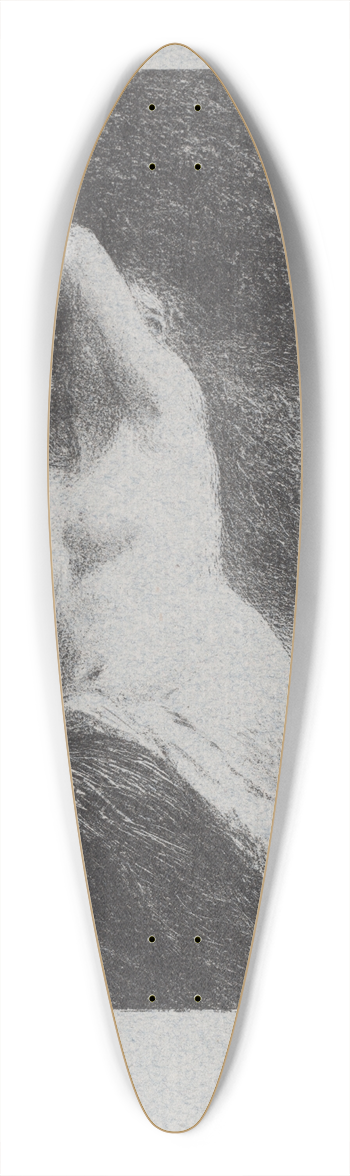 Henri Fantin-Latour - Ariadne 39.3 inch art pintail longboard deck