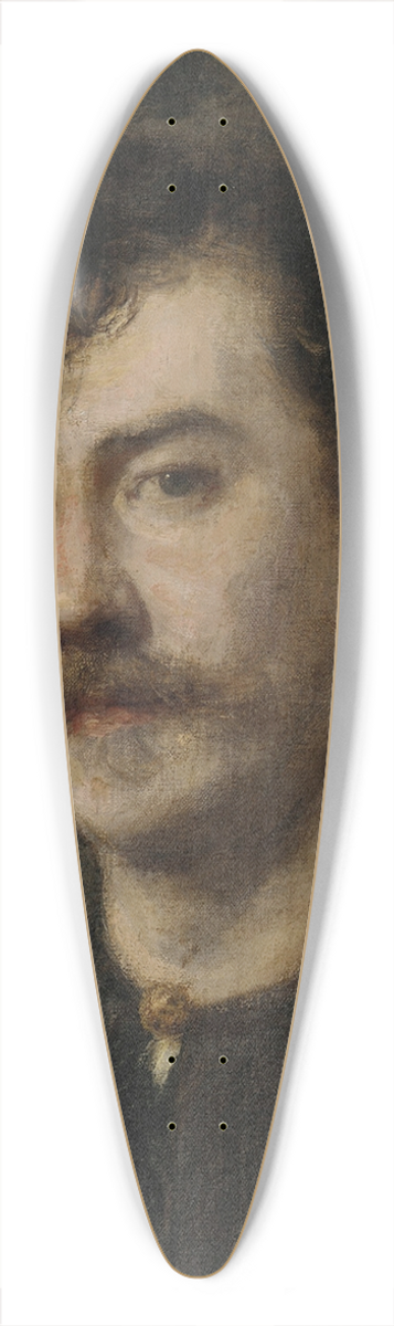 Henri Fantin-Latour - Portrait of Whistler 39.3 inch art pintail longboard deck