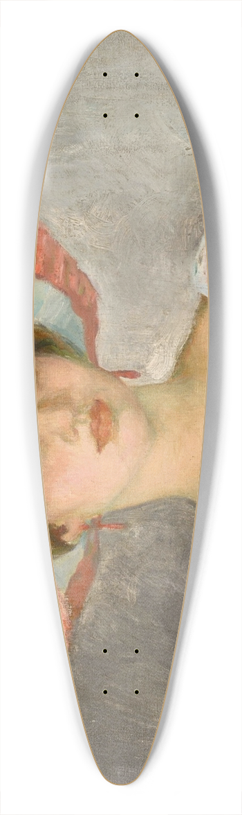 Henri Lebasque - Le chapeau rose 39.3 inch art pintail longboard deck