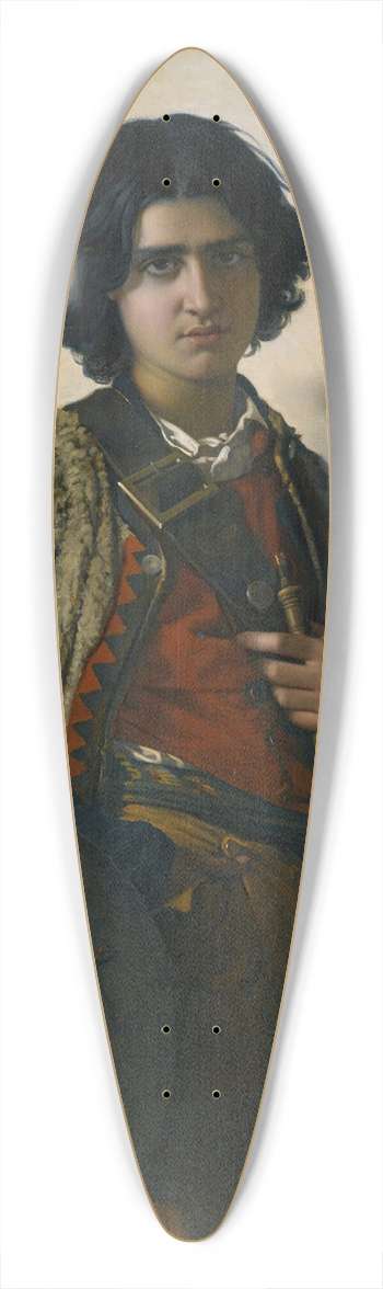 Henri Lehmann - Le FifreItalien 39.3 inch art pintail longboard deck
