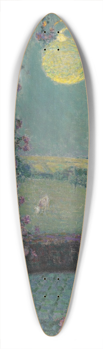 Henri Le Sidaner - La Gloriette, Gerberoy 39.3 inch art pintail longboard deck