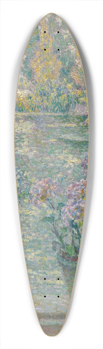 Henri Le Sidaner - Les Hortensias 39.3 inch art pintail longboard deck
