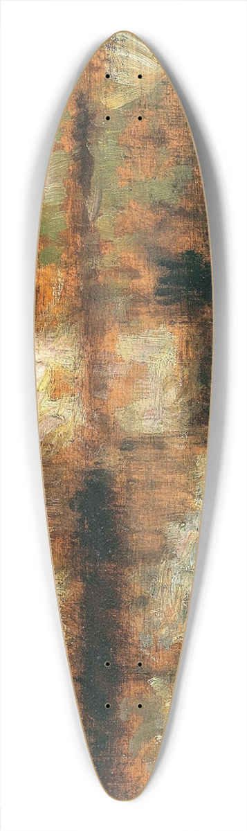 Henri Le Sidaner - Les Maisons sur leau, Berneval ou le Canal  clair de lune 39.3 inch art pintail longboard deck