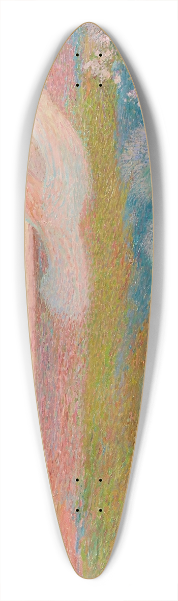 Henri Martin - Berger et ses trois muses 39.3 inch art pintail longboard deck