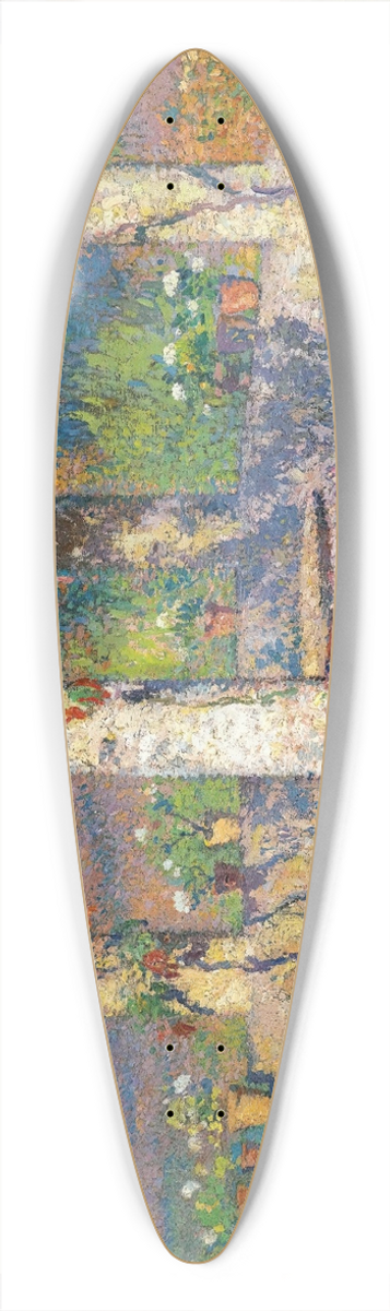 Henri Martin - La Tonelle De Langle Nord-Ouest Du Parc De Marquayrol 39.3 inch art pintail longboard deck