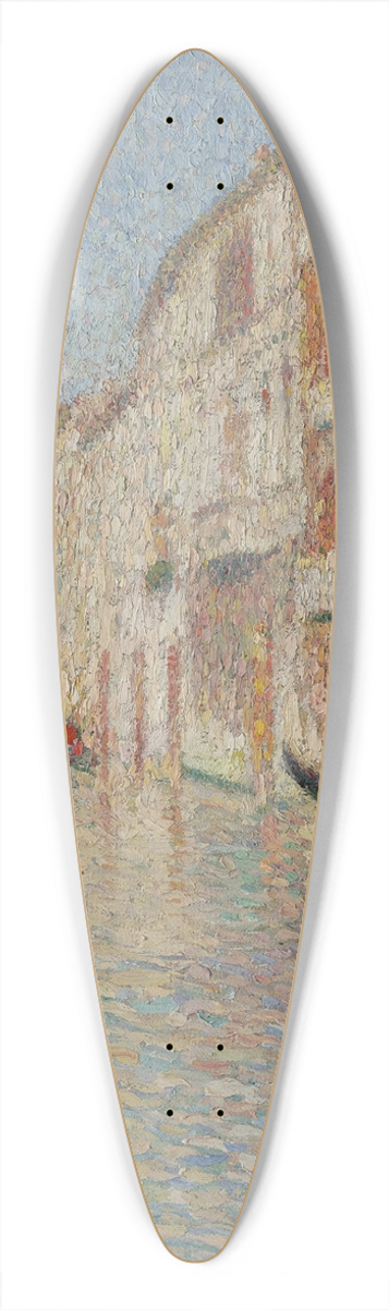 Henri Martin - Le Palais jaune, Venise 39.3 inch art pintail longboard deck