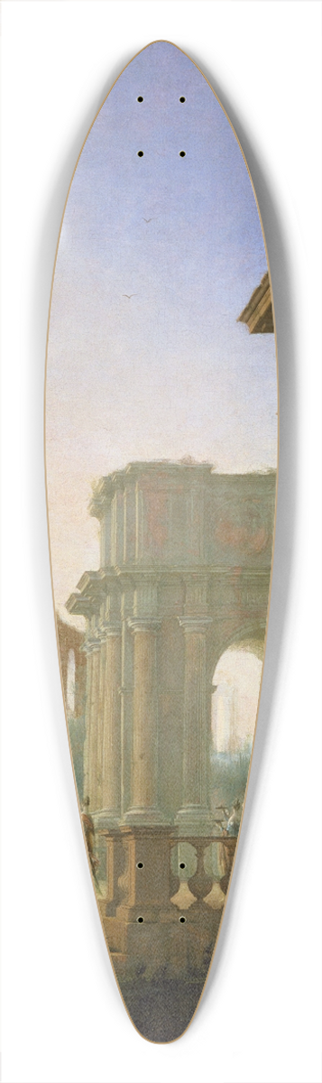 Henri Mauperch - Jephthah And His Daughter 39.3 inch art pintail longboard deck