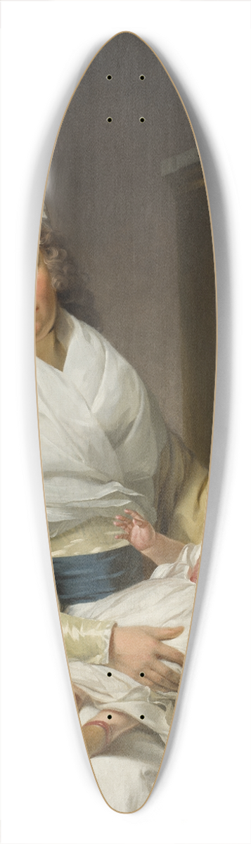 Henri-Pierre Danloux - Constantia Foster med syskonbarn 39.3 inch art pintail longboard deck