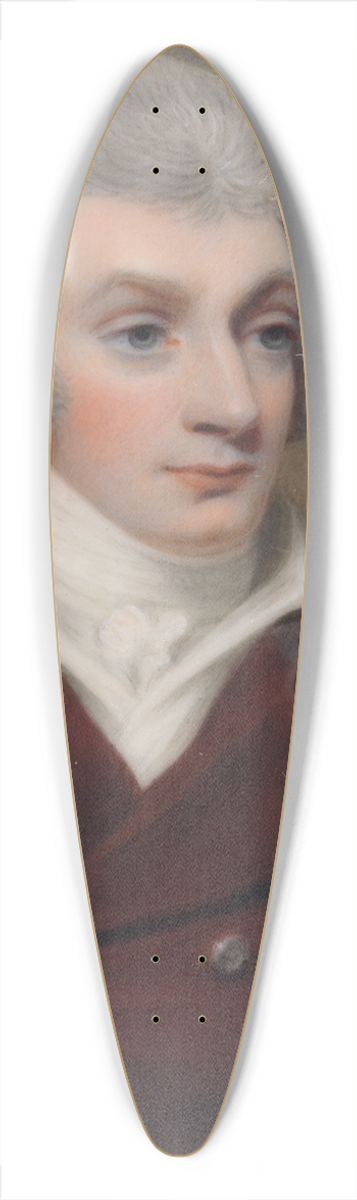 Henry Bone - Sir Charles Blunt, 4th Baronet 39.3 inch art pintail longboard deck