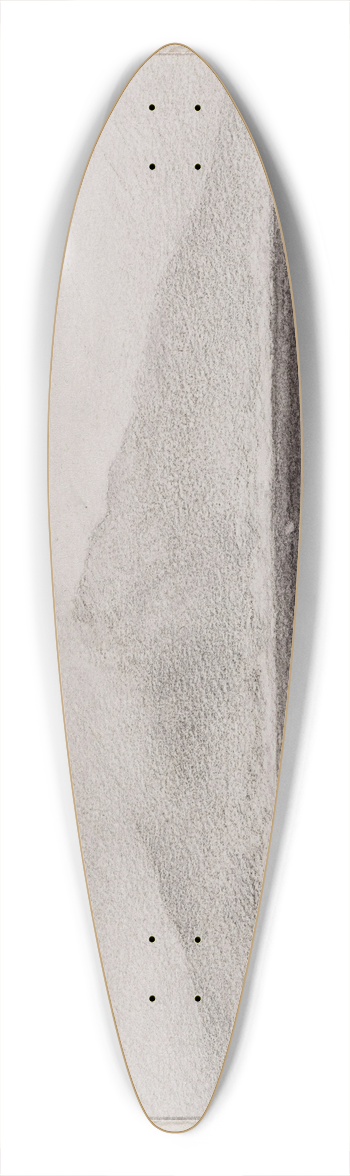 HenryBrokman - Le Vsuve 39.3 inch art pintail longboard deck