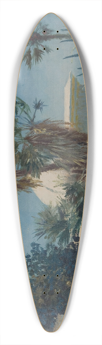 HenryBrokman - LOasis 39.3 inch art pintail longboard deck