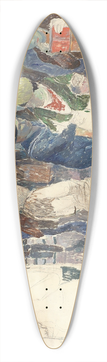 Henry Ericsson - Tivoli 39.3 inch art pintail longboard deck