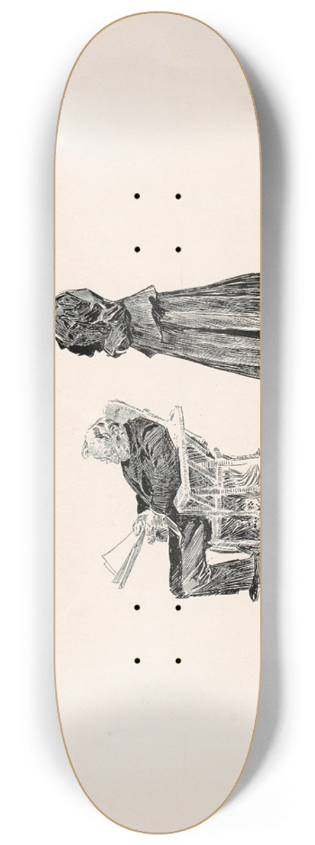 Charles Dana Gibson - Did i understand you to say, John, that the tenor married the contralto 8.25 inch art skate deck