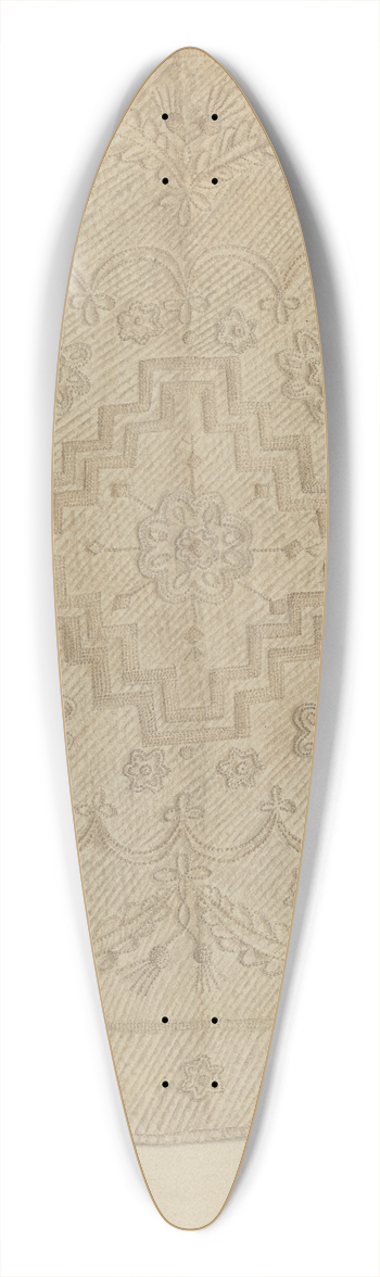Henry Granet - Bedspread 39.3 inch art pintail longboard deck