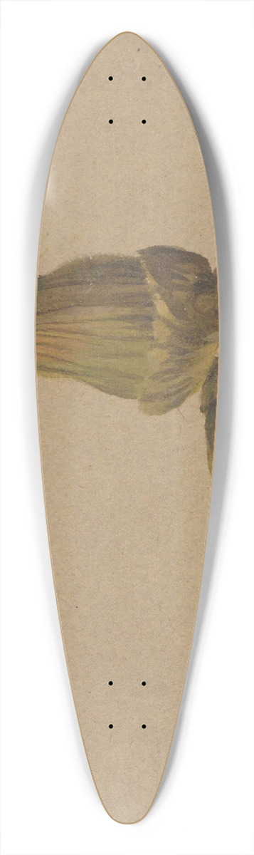 Henryka Beyer - Study of hazelnuts 39.3 inch art pintail longboard deck