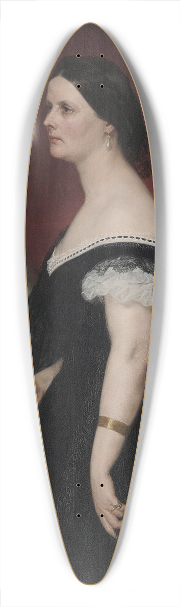 Henryk Rodakowski - Wifes portrait 39.3 inch art pintail longboard deck