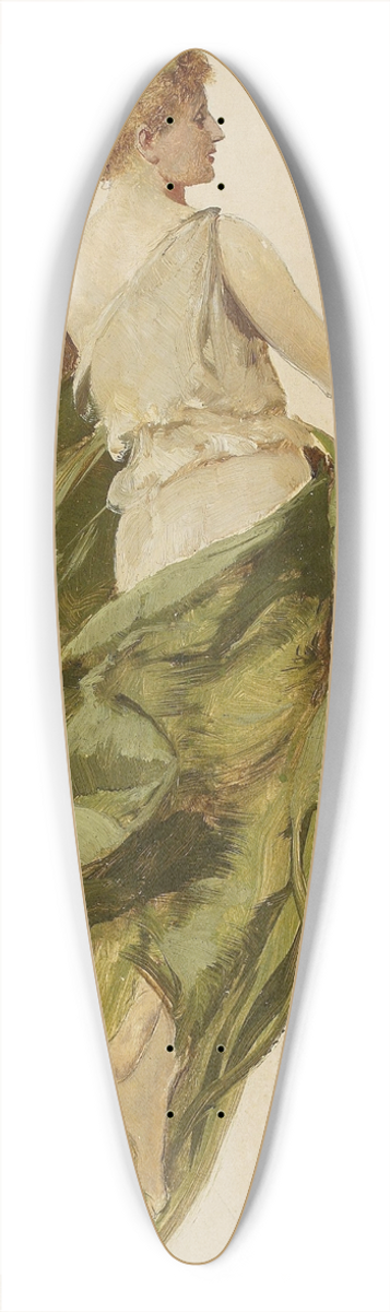 Henryk Siemiradzki - Allegory of Music, sketch for the project of the stage curtain of the Sowacki Theatre in Krakw 39.3 inch art pintail longboard deck