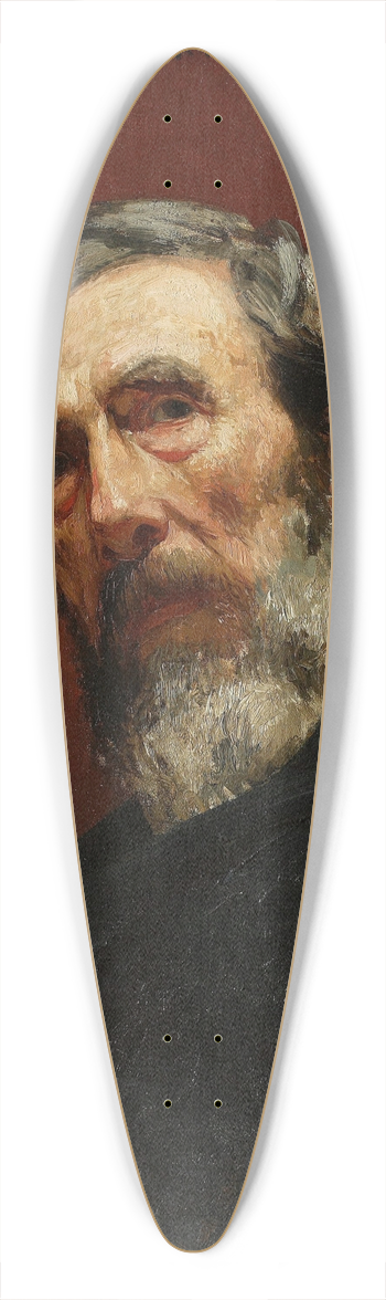 Henryk Siemiradzki - Portrait of Aleksander Stankiewicz, painter 39.3 inch art pintail longboard deck