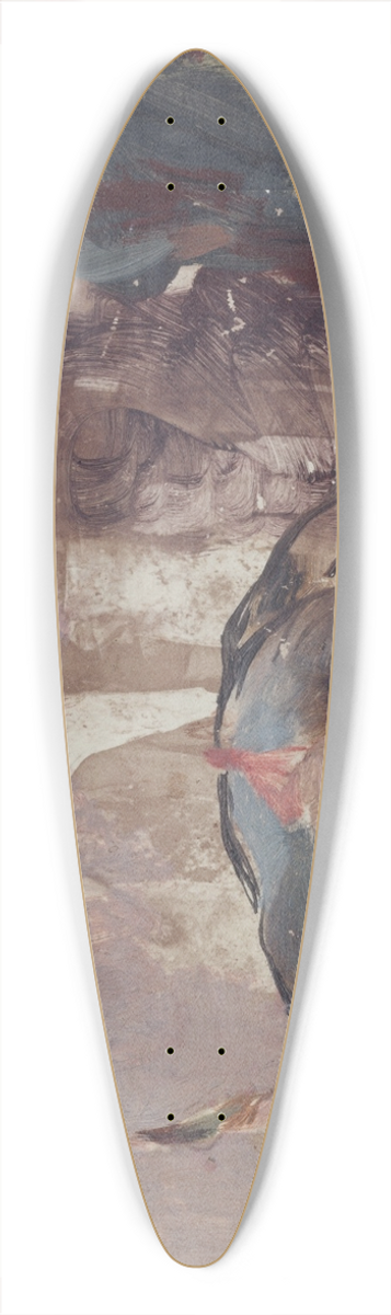 Henryk Siemiradzki - Study to the Painting Christian Dirce 39.3 inch art pintail longboard deck