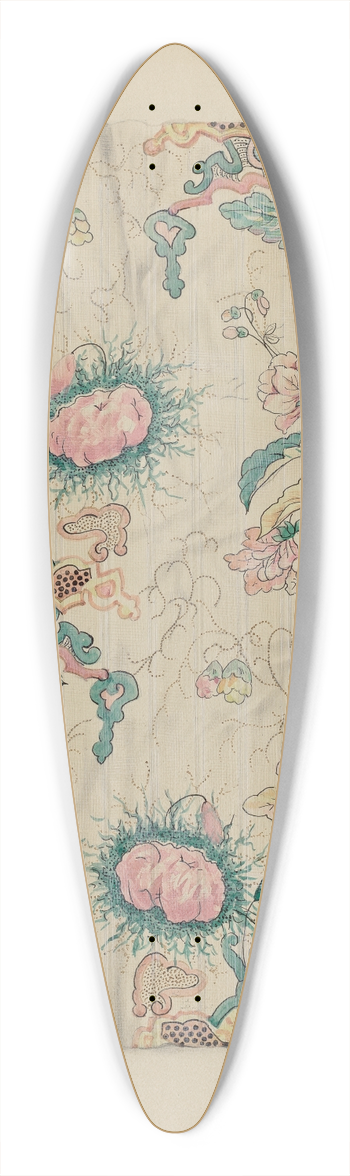 Henry Meyers - Chintz 39.3 inch art pintail longboard deck