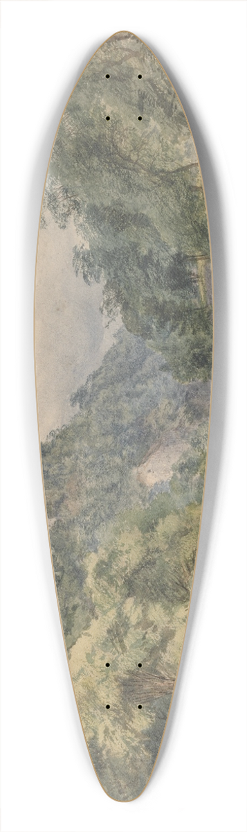 Henry Moore - High Tor, Matlock 39.3 inch art pintail longboard deck