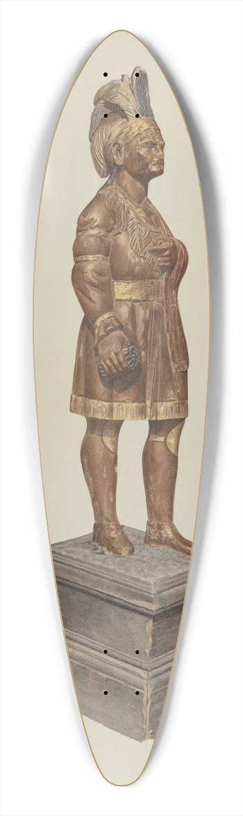 Henry Murphy - Cigar Store Indian 39.3 inch art pintail longboard deck