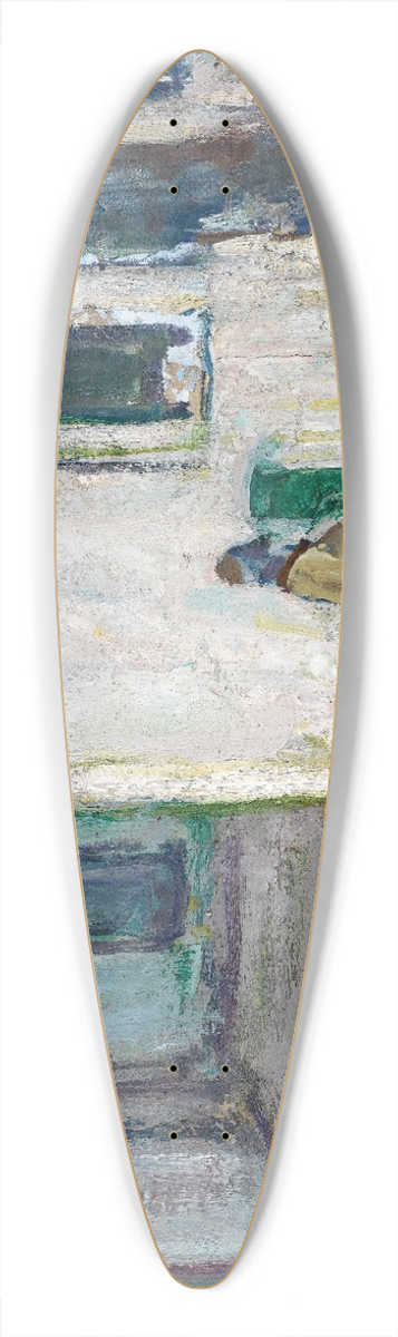 Henry Ossawa Tanner - Street Scene, Tangier (Man Leading Calf) 39.3 inch art pintail longboard deck