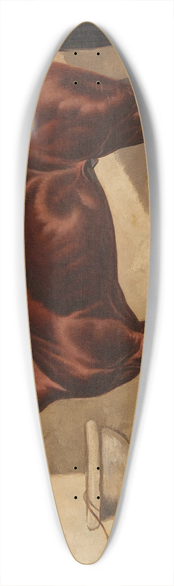 Henry Stull - General Monroe in a Stable 39.3 inch art pintail longboard deck