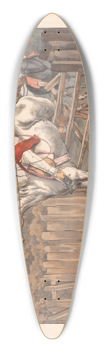 Henry Thomas Alken - [Hunting Discoveries]  Discover if you intend to do the thing well  39.3 inch art pintail longboard deck