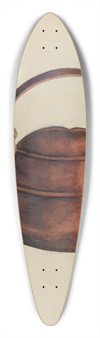 Herbert Marsh - Tea Kettle 39.3 inch art pintail longboard deck