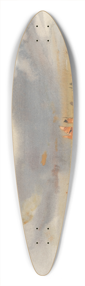 Hercules Brabazon Brabazon - Evening on the Lagoon, Venice 39.3 inch art pintail longboard deck