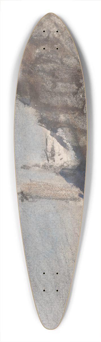 Hercules Brabazon Brabazon - View of Tivoli 39.3 inch art pintail longboard deck