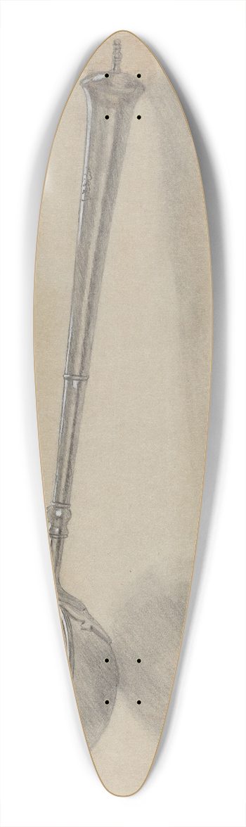 Herman Bader - Silver Ladle 39.3 inch art pintail longboard deck