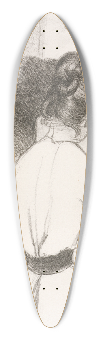 Hermann Paul - Laboratoire 39.3 inch art pintail longboard deck