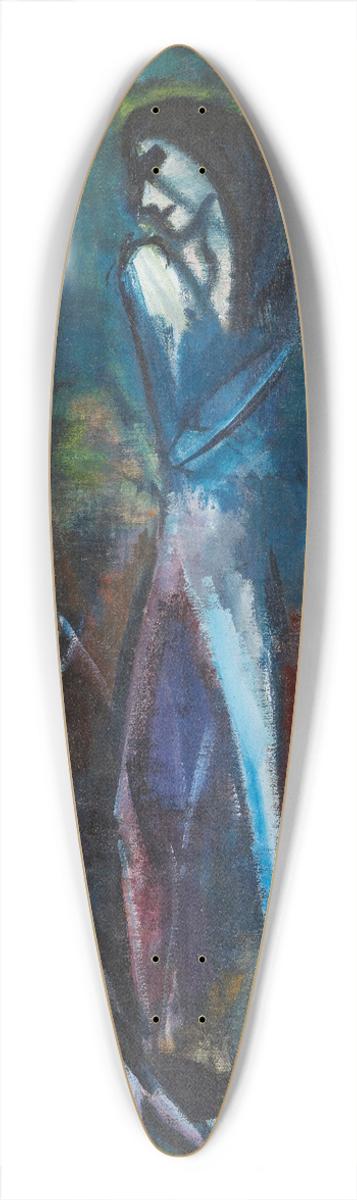 Hermann Stenner - Auferstehung 39.3 inch art pintail longboard deck