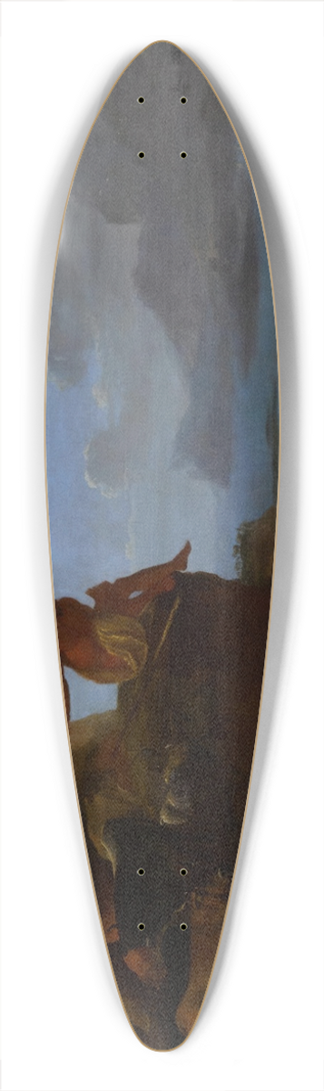 Herman van Swanevelt - PolyphemusandGalatea 39.3 inch art pintail longboard deck