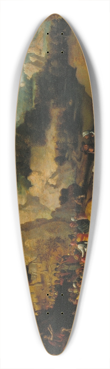 Herri met de Bles - Landscape with Saint John the Baptist Preaching 39.3 inch art pintail longboard deck