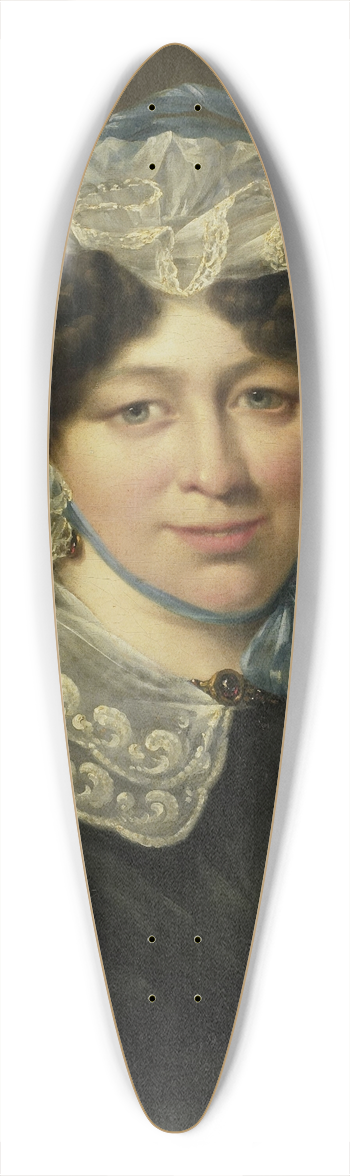 Hillebrand Dirk Loeff - Portrait of Maria Adriana van der Sluys, Wife of Hermanus Martinus Eekhout 39.3 inch art pintail longboard deck