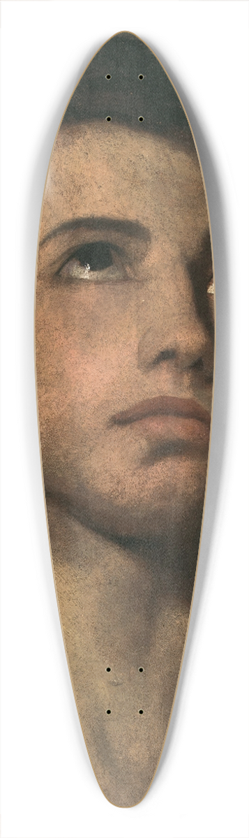 Hippolyte Flandrin - Etude de tte de jeune garon 39.3 inch art pintail longboard deck