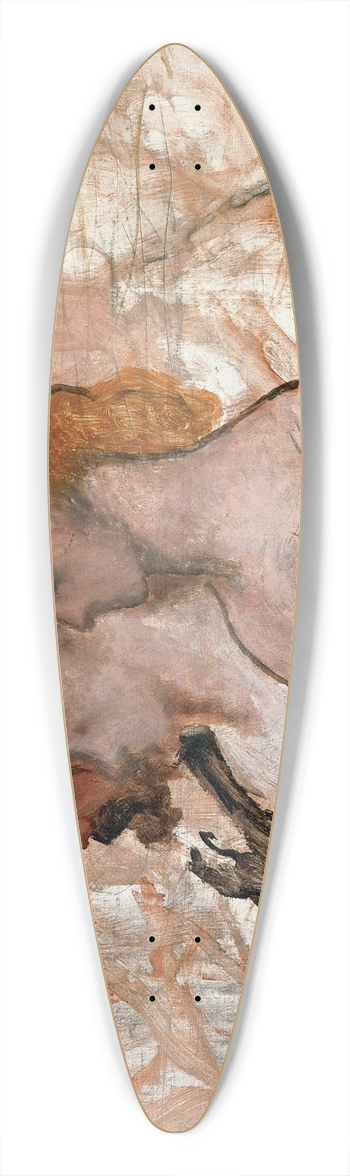 Honor Daumier - Orchestra Stalls 39.3 inch art pintail longboard deck