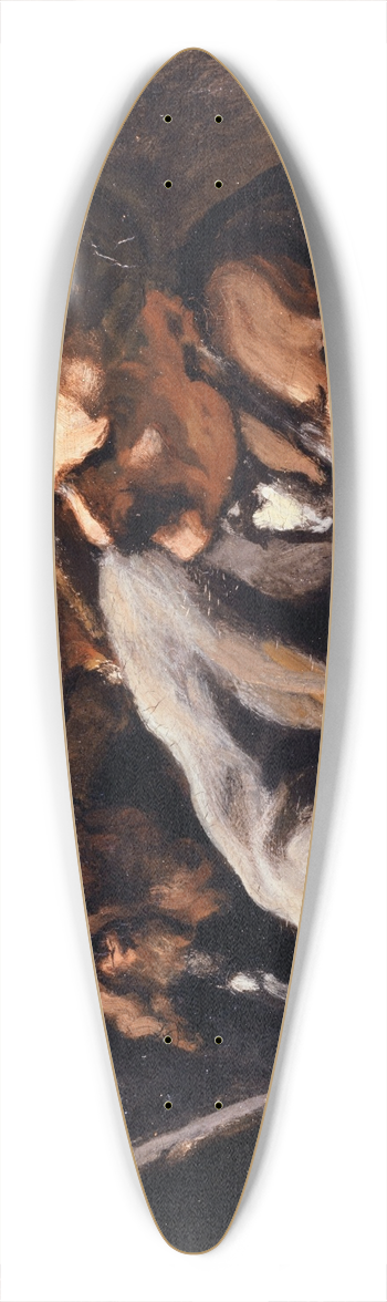 Honor Daumier - Trio damateurs 39.3 inch art pintail longboard deck