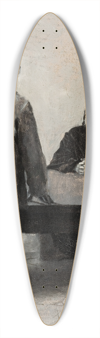 Howard Pyle - Squire 39.3 inch art pintail longboard deck