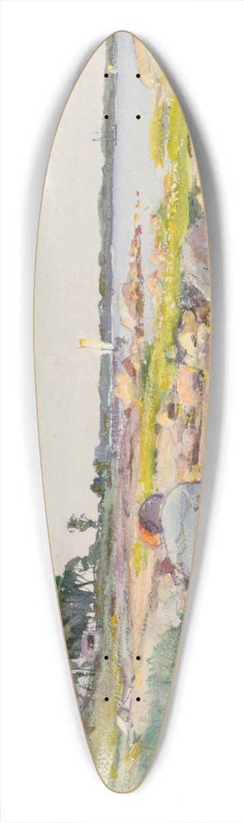 Howard Russell Butler - Untitled V 39.3 inch art pintail longboard deck