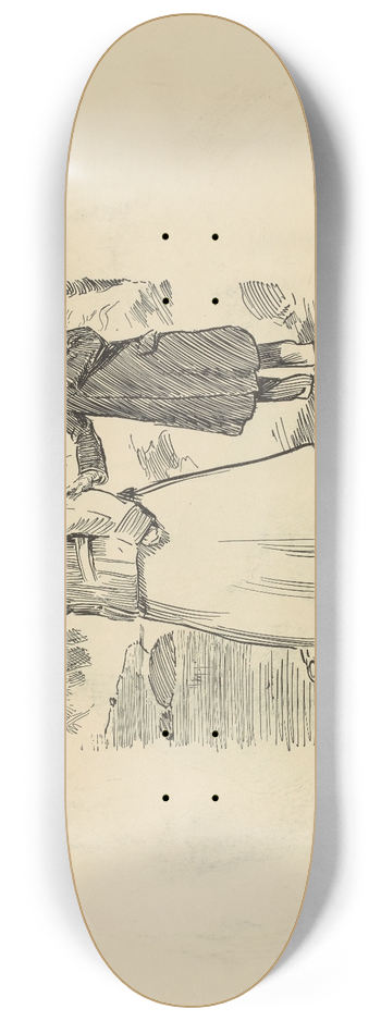 Charles Dana Gibson - Suggestion 8.25 inch art skate deck