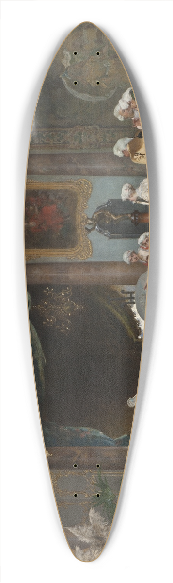 Hugo Salmson - A Sance 39.3 inch art pintail longboard deck