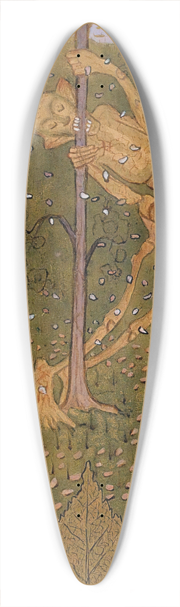 Hugo Simberg - Autumn I, 1895 39.3 inch art pintail longboard deck