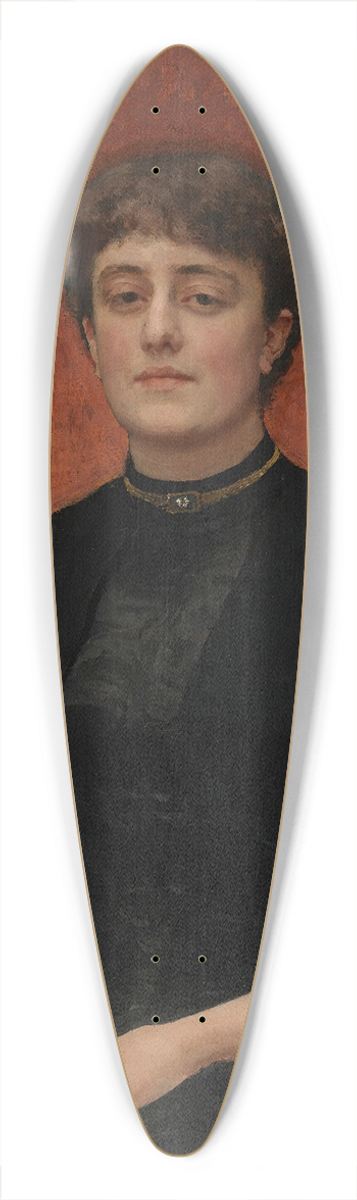 Ilya Efimovich Repin - Portrait Of Jelizaveta Zvantseva 39.3 inch art pintail longboard deck