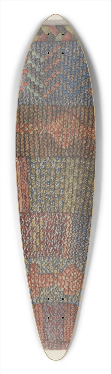 Ingrid Selmer-Larsen - Knitted Rug 39.3 inch art pintail longboard deck