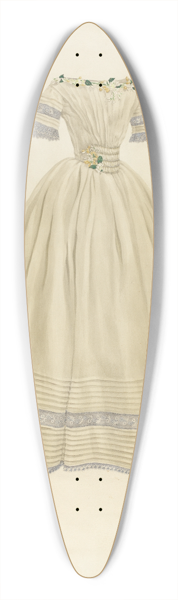 Irene Lawson - Wedding Dress 39.3 inch art pintail longboard deck